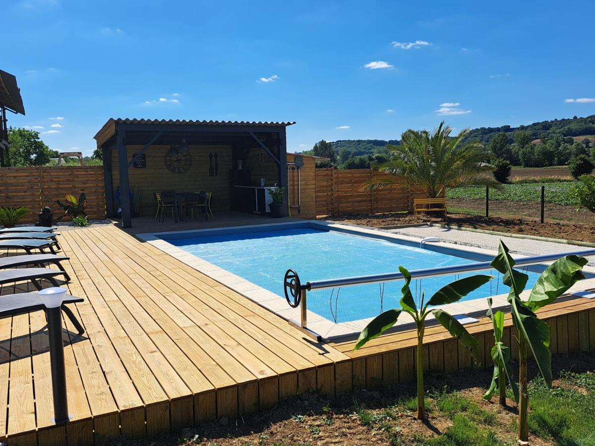 Вилла Le Domaine Vesque Saint-Pierre-de-Clairac Экстерьер фото